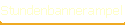 Stundenbannerampel